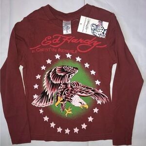 Childrens Size 2 Ed Hardy Long sleeved Shirt